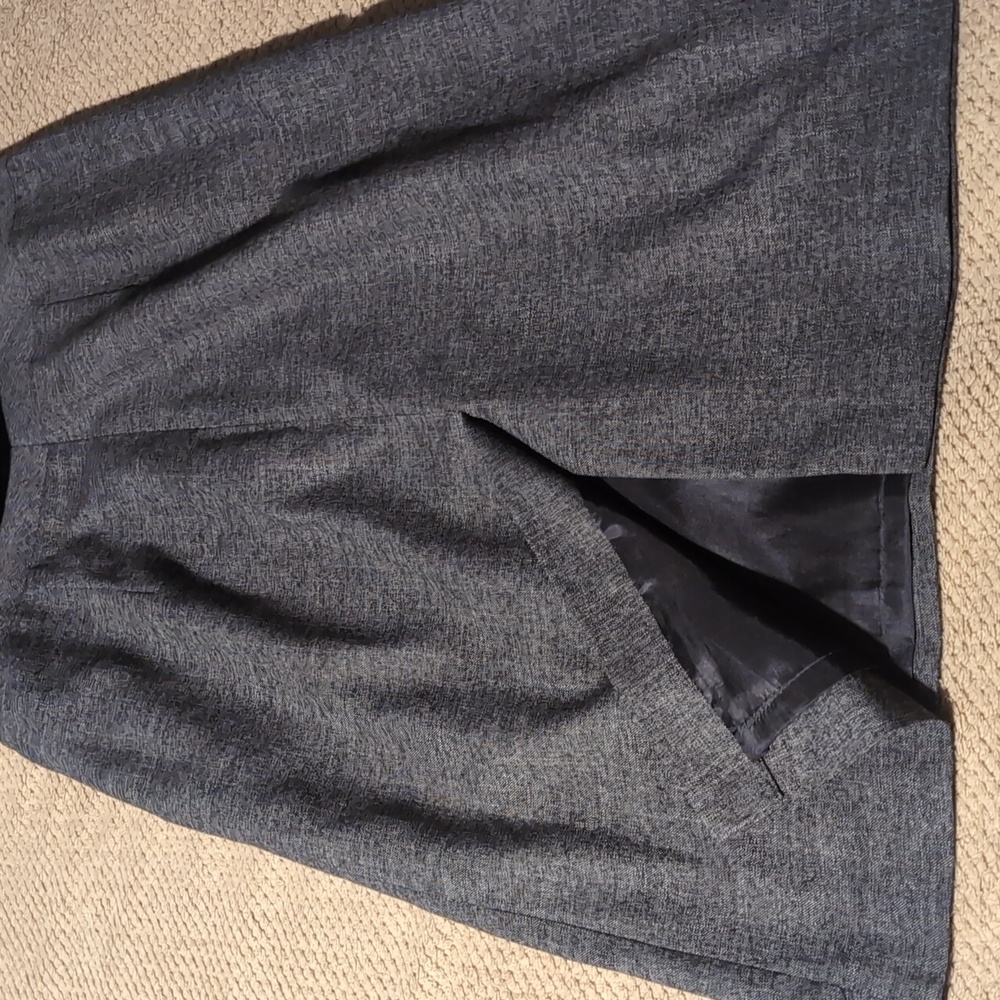 Banana Republic Grey Lined Dress - Picture 6 of 6